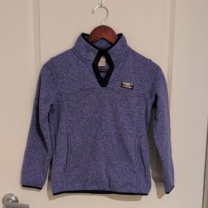 L.L. Bean Purple Pullover